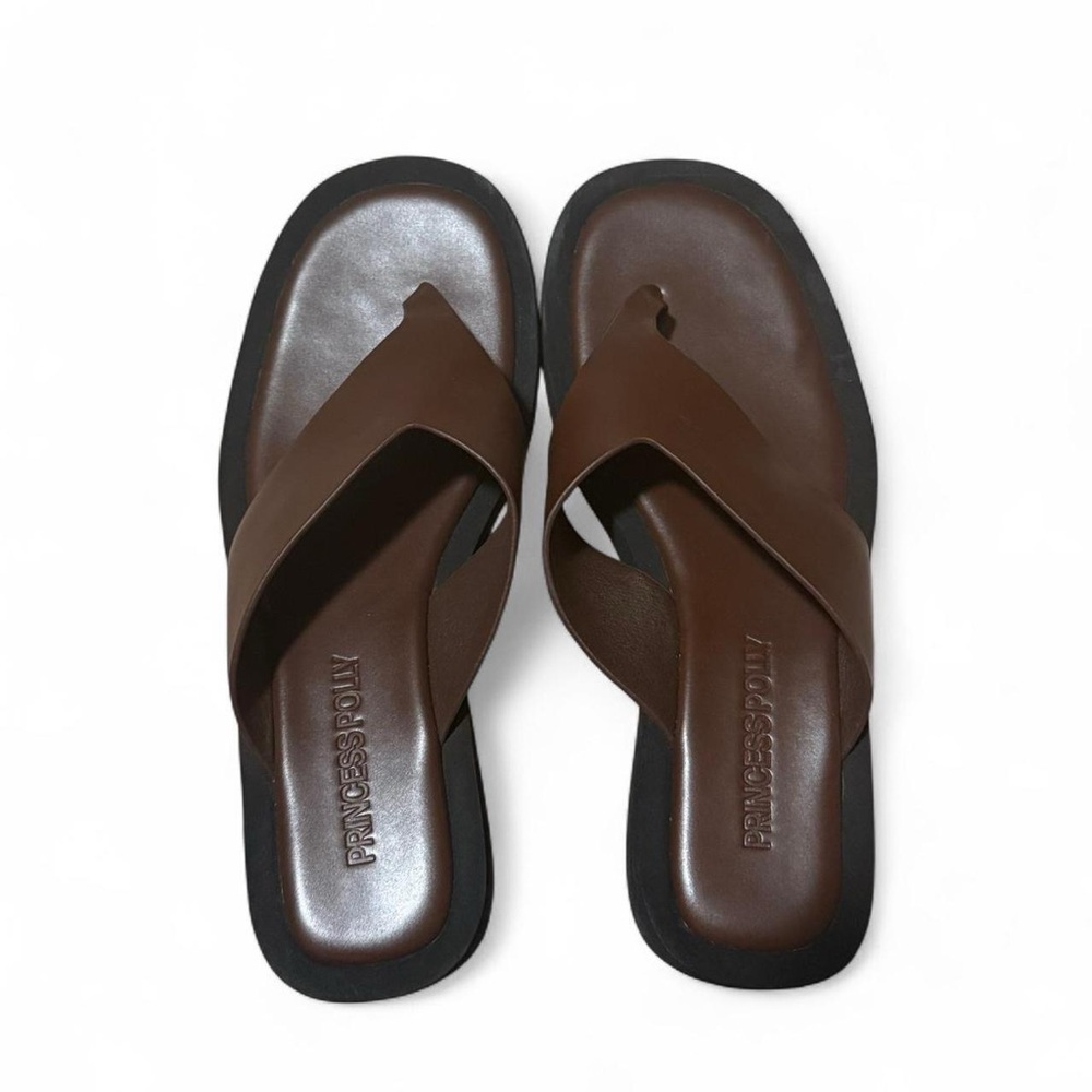 Princess Polly Brown Wedges